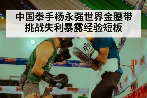 中国拳手杨永强世界金腰带挑战失利暴露经验短板